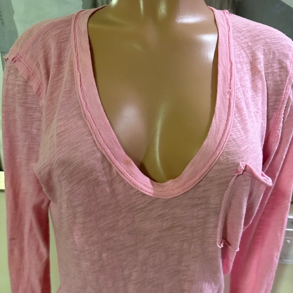 WE THE FREE pink long sleeved tee - Picture 5 of 15